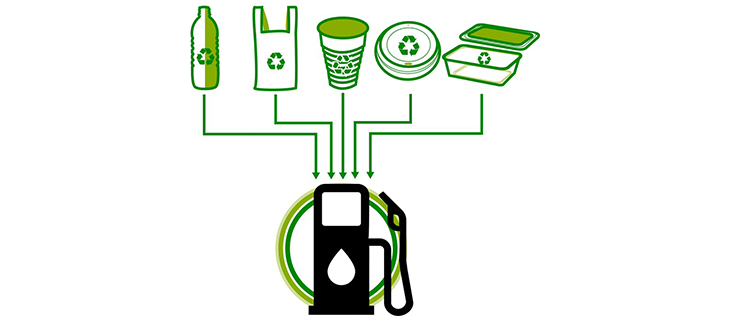 Plastic waste processed by Mahagaonvi Polymer Energy